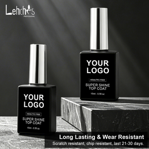 Esmalte <span class=keywords><strong>de</strong></span> Gel Profesional <span class=keywords><strong>de</strong></span> Calidad <span class=keywords><strong>de</strong></span> Salón, Sin HEMA, Sin TPO, Capa Superior Sin Limpieza, Superbrillante, Larga Duración, Efecto Vidrio Templado, 15 ml - Product Image 1