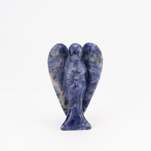 Venta Directa de Fábrica HZ, Escultura de Cristal Natural para Decoración del Hogar y Sanación, Esfera de Piedra Tallada con Ángel para Comercio Exterior - Product Image 5