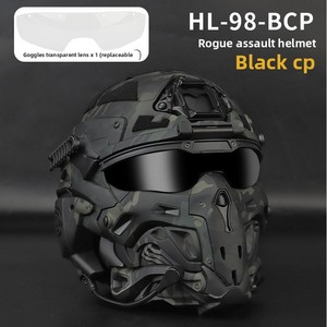 Masque de protection intégral CS réaliste avec fentes, <span class=keywords><strong>casque</strong></span> personnalisé, <span class=keywords><strong>casque</strong></span> audio intégré, accessoires de cinéma et de télévision - Product Image 3