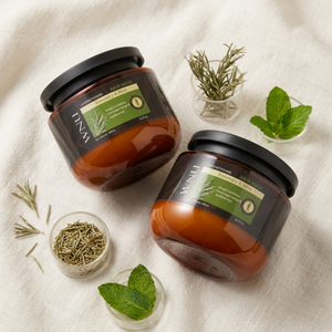 Crema Vegana <span class=keywords><strong>para</strong></span> <span class=keywords><strong>el</strong></span> <span class=keywords><strong>Cabello</strong></span> con Romero y Menta 300ml <span class=keywords><strong>para</strong></span> <span class=keywords><strong>Cabello</strong></span> y Cuero Cabelludo Dañados - Hidratante, Reparadora e Hidratación Profunda - Product Image 4