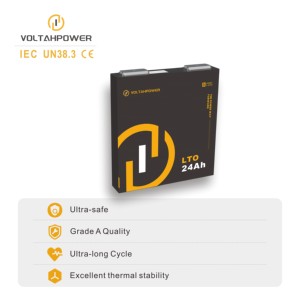 เซลล์แบตเตอรี่ลิเธียมไอออน LTO 24Ah - Product Image 2
