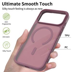 เคสโทรศัพท์ <span class=keywords><strong>iPhone</strong></span> 17 18 <span class=keywords><strong>Pro</strong></span> Max แบบกันกระแทกแม่เหล็กพรีเมียม  ฝาหลังด้าน  พร้อมปุ่มควบคุมกล้อง  ดีไซน์หรูหรา  ขายส่ง - Product Image 6