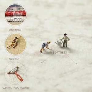 Alfombra Moderna de Poliéster Impresa en 3D, Lavable a Máquina, Antideslizante, Suave, Extra Gruesa, de Pelo Corto, con Logotipo Personalizado y Respaldo de Polipropileno - Product Image 3