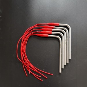 220V 10x100mm 250W Cartridge Heating Element Right Angle L Shape Electric Air Heater <b>Rod</b> - Product Image 4