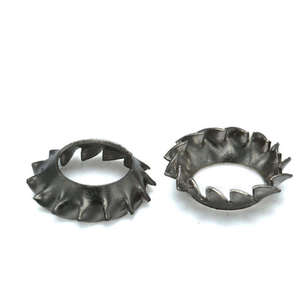 Rondelle de blocage à denture externe conique DIN 6798V, type V, rondelle de blocage à ressort dentée - Product Image 2