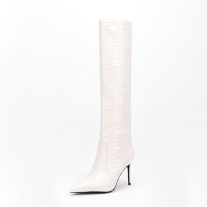 Stivali da donna di nuova moda stivali alti al ginocchio in polpaccio di alta qualità per donna - Product Image 6