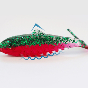 <span class=keywords><strong>Leurre</strong></span> souple 55mm 2g en PVC à queue bouclée, 5 couleurs, pour la pêche en eau douce et salée, <span class=keywords><strong>leurre</strong></span> fondant à queue bouclée pour la <span class=keywords><strong>truite</strong></span> et le bar - Product Image 3