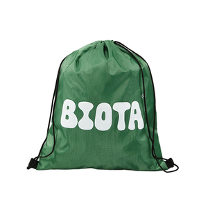 Custom Multi-Purpose Nylon Drawstring Backpack Storage Bag Printed Logo Letterpress Printing Sports Promotional Sportpacks