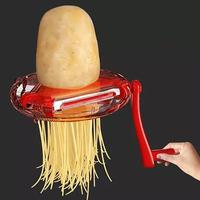 Accueil Outils de cuisine Râpe à légumes trois en un Éplucheur de pommes de terre rotatif pour fruits