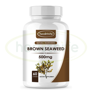 Suplemento Healthife Extracto de algas marrones CAS 9072-19-9 Extracto de algas marrones <span class=keywords><strong>Fucoidan</strong></span> Cápsula - Product Image 2