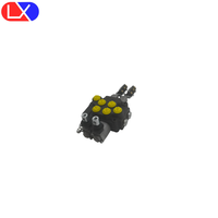 Vanne hydraulique Lixin ZT12 à double micro-interrupteur, débit de 45 L par minute, commande de précision, collecteur compact pour direction et levage de chariot élévateur