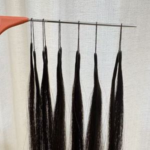 Extensiones de Cabello Humano de Lujo con Trenzado de Crochet, 100% Cabello Humano Virgen Remy Vietnamita, Extensiones de Cabello con <span class=keywords><strong>Punta</strong></span> de Crochet - Product Image 3