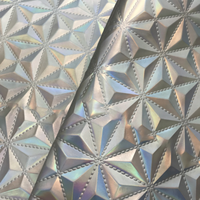Vinyle 3D PU à paillettes Jinjiang, design tendance, imperméable, décoratif pour chaussures, sacs, meubles, vente en gros