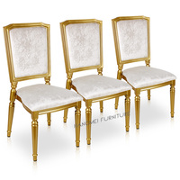 Chaises de banquet commerciales haut de gamme en métal et aluminium, design moderne, pour restaurants, hôtels, événements, vente en gros, Guangdong HANGMEI HM-90