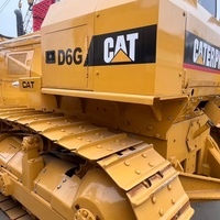 Bulldozer CAT D6G d'occasion en bon état, moteur d'origine, chenilles, moteur hydraulique MOOG, plusieurs modèles disponibles en stock