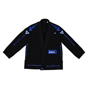 ชุดยิวยิตสูบราซิลขายส่ง ชุดกิโมโน BJJ แบบกำหนดเอง น้ำหนักเบา 450 GSM ชุดยิวยิตสูพร้อมปักลายสำหรับฝึกซ้อม - Product Image 1