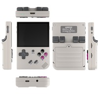 Consola de Juegos Portátil para Niños Rg35xx Plus, Sistema Linux, Reproductor de Video de Bolsillo con Tarjeta de Memoria