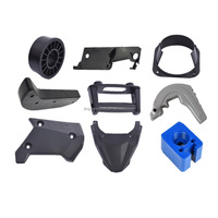 Pièces en plastique moulées par injection personnalisées en usine, OEM ODM, composants de boîtier électronique de précision en ABS, PP, PA66