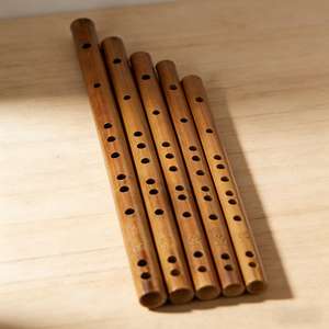 Flûte en bambou chinoise pour débutants en gros, Dizi, clés C D E F G, avec sac en velours, instrument à vent pour l'enseignement et la pratique - Product Image 3