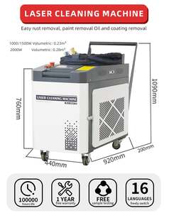 Machine de Nettoyage Laser Avancée pour Dérouillage Industriel, Laser Pulsé 6000W 200W 15MJ 500 Watt 1500W SFX - Product Image 2