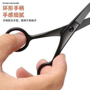 Populares cortapelos portátiles de acero inoxidable, recortadores de cejas, herramientas de maquillaje, tijeras pequeñas, recortadores de vello nasal, productos de belleza y - Product Image 4
