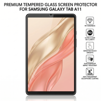 Protection d'écran en verre trempé OEM pour Samsung Galaxy Tab A11, film transparent HD anti-rayures 9H pour Tab A10 A9 Plus S10 S11 Ultra