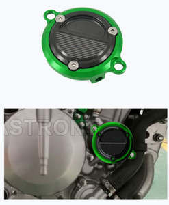 ฝาครอบกรองน้ำมันเครื่องอะลูมิเนียม CNC สำหรับรถมอเตอร์ไซค์ Kawasaki KLX250 KLX <span class=keywords><strong>250</strong></span> <span class=keywords><strong>D</strong></span>-<span class=keywords><strong>Tracker</strong></span> ปี 1993-2012 2013 2014 2015 2016 - Product Image 2