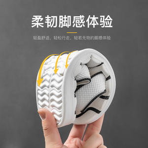 Zapatillas de ducha de verano para mujer, de interior, a la moda, con punta abierta, a rayas, suela suave, planas y antideslizantes para baño - Product Image 3