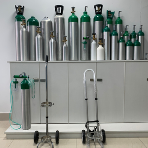 <span class=keywords><strong>1.4L</strong></span> Refillable nhôm khí xe tăng rỗng oxy nhôm xi lanh - Product Image 6