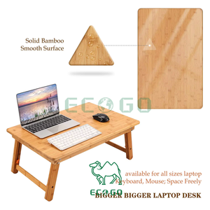 Chất lượng cao Máy tính xách tay bàn gỗ giường Bảng Máy Tính nghiên cứu bảng Sàn tre Bàn thấp giường khay, có thể gập lại bệnh viện giường khay - Product Image 6