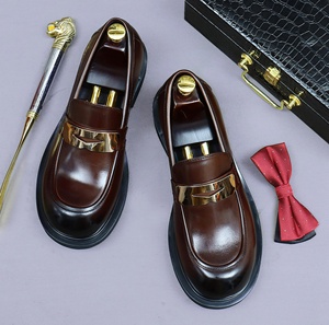 Zapatos de Vestir de Cuero Genuino, Antideslizantes, Impermeables, Transpirables, Flexibles y Elegantes para Novios, Bodas, Fiestas y Banquetes - Product Image 3