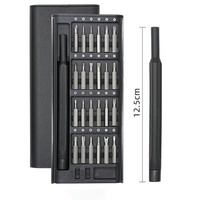 Set obeng presisi 25 in 1, alat perbaikan Mini Torx magnetik sekrup Driver bit untuk Phoine Laptop Watch