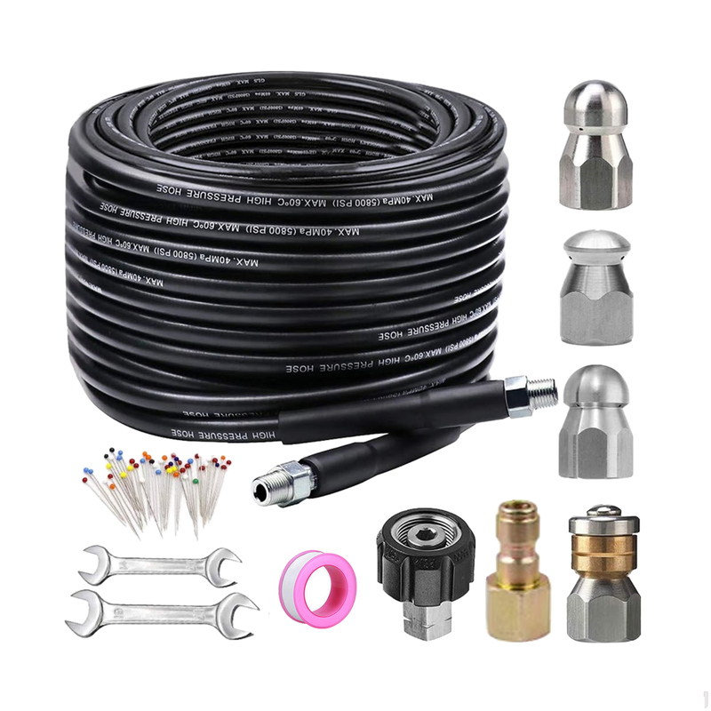 Pressure Washer Sewer Jetter Corner Rotating