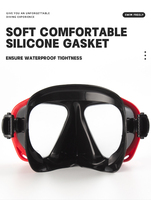 Silicone durable pour masque de plongée et tuba pour adultes, équipement de plongée sous-marine, pêche sous-marine, plongée avec tuba