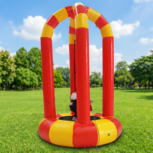 Plateforme de saut à l'élastique gonflable commerciale Winsun pour enfants - Matériel PVC, étanche, installation facile, certifiée CE, taille personnalisable - Product Image 1