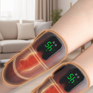 Masajeador Eléctrico <span class=keywords><strong>de</strong></span> Rodilla YIJIAN Inalámbrico, Portátil, Recargable, con Cinta Mágica <span class=keywords><strong>de</strong></span> 360°, Masaje por <span class=keywords><strong>Resonancia</strong></span>, Calor y 3 Niveles <span class=keywords><strong>de</strong></span> Presión - Product Image 1