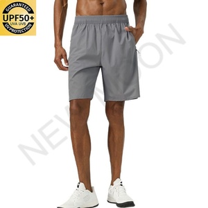 Shorts de sport décontractés unisexes de haute qualité en gros, 90% nylon et élasthanne, pour l'entraînement et la course, avec poches, pour hommes et femmes - Product Image 4