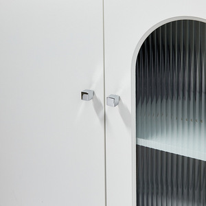 <b>Chrome</b> Plated Brass Square <b>Cabinet</b> Knob Magnetic Furniture <b>Handle</b> Drawer Pull Wardrobe Hardware - Product Image 4