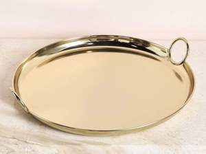 ถาดสแตนเลสสำหรับสับทรงสี่เหลี่ยมสีทองและสีเงินแบบอินเดีย - Product Image 4