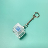 Porte-clés LED Clavier Lumineux Anti-Stress avec Interrupteurs – Bouton de Clavier DIY
