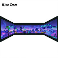 Logiciel de projection interactive pour sol/mur, système de logiciel de fusion des bords pour écrans multi-projections, pour spectacle visuel