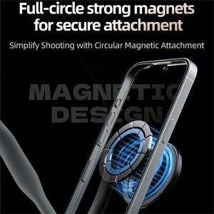 Supporto Magnetico per <span class=keywords><strong>Telefono</strong></span> da <span class=keywords><strong>Collo</strong></span> AMORUS in Silicone per iPhone 12 13 14 15 e Android - Product Image 5