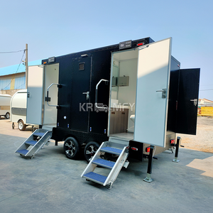 Mobil Bathrooms Toilets <b>Shower</b> Portable Washroom Luxury Vip Mobile Toilet Trailer - Product Image 4