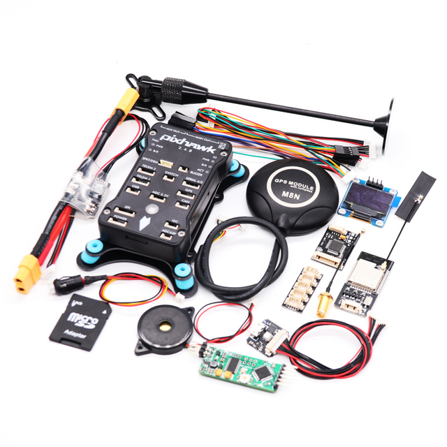 Pixhawk V3.0 WIFI MINIOSD PX4 PIX 2.4.8 32-Bit Flight Controller Autopilot Kit 4G SD Safety Switch Buzzer Electronic Modules