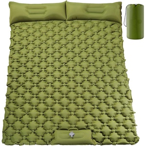 Matelas Gonflable Double IRONDONKEY pour Camping en Plein Air avec Pompe Intégrée, Matelas Étanche – Direct Usine - Product Image 1