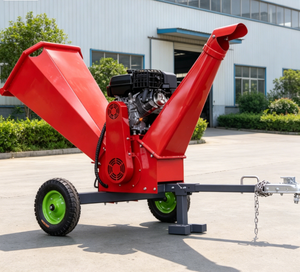 <span class=keywords><strong>Broyeur</strong></span> de branches à essence 15 CV facile à utiliser pour jardin, déchiqueteur de branches d'arbres - Product Image 2