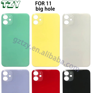 Vetro di Ricambio di Alta Qualità per Porta Posteriore <span class=keywords><strong>iPhone</strong></span> <span class=keywords><strong>11</strong></span>, Disponibile in Nero, Bianco e Rosso - Product Image 2