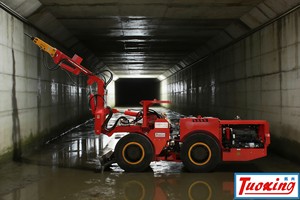เครื่องสกัดหินใต้ดิน TuoXing TP-104 รุ่น High Reach สำหรับเหมืองทองคำซินาโลอา ประสิทธิภาพสูงในการสกัดหินและทำลายหิน - Product Image 5