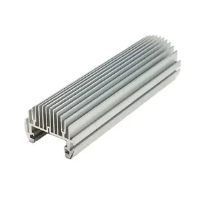 Disipador de calor de extrusión de perfil de aluminio con luz LED de refrigeración disipador de calor forjado en frío