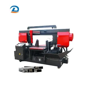 Aluminum Iron Metal Cutting Machinery Horizontal Saw Machines Band Saw Automatic Steel Iron Saw Machine Horizontal Angle Metal